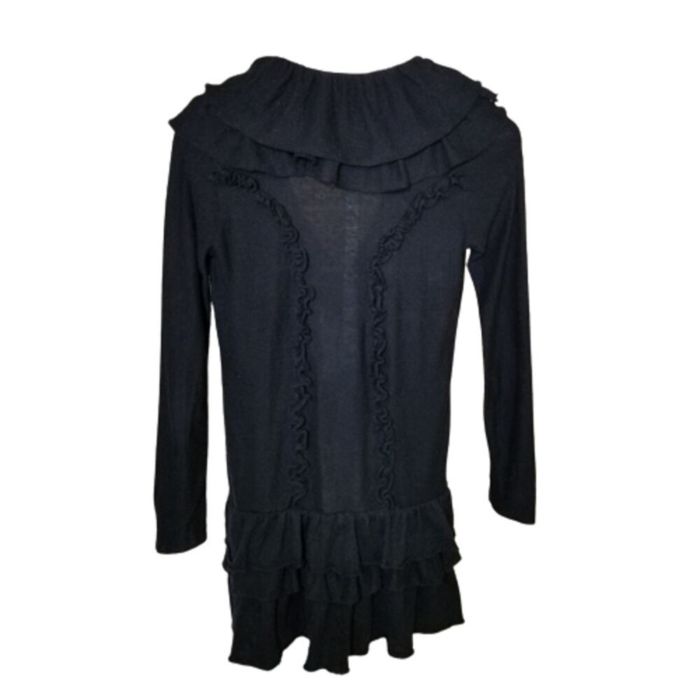 Cupio Ruffled Layered Cardigan Medium‎ - Picture 2 of 6